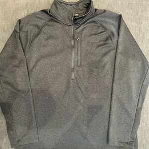 The North Face Men's Charcoal Quarter-Zip Jacket